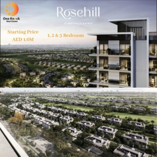 🌿✨ Introducing Rosehill at Dubai Hills Estate

Discover an exclusive collection of 1, 2 & 3 bedroom apartments starting from AED 1.6M, nestled in the heart of Dubai’s most prestigious community.

Wake up to breathtaking views of lush greenery, world-class golf courses, and a vibrant neighborhood designed for luxury living.

✅ Prime Location in Dubai Hills Estate
✅ Modern architecture & spacious layouts
✅ Exceptional amenities for a refined lifestyle

Your dream home awaits—experience the perfect blend of elegance, comfort, and investment potential.

📲 DM us to schedule your private viewing or to receive full project details today!
.
.
.
.
.
.
.
.
.
.
.
.
.

#DubaiHillsEstate #RosehillDubai #DubaiLuxuryHomes #DubaiRealEstate #InvestInDubai #DubaiProperties #LuxuryApartmentsDubai #OneKnockRealEstate #DubaiLiving #DreamHomeDubai #DubaiPropertyInvestment #DubaiApartments